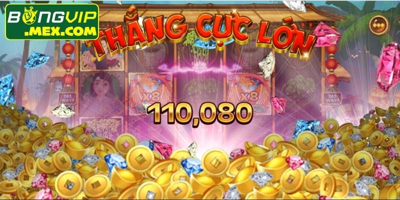 Người chơi thực hiện thao tác quay hũ ăn khế trả vàng Bongvip dễ dàng