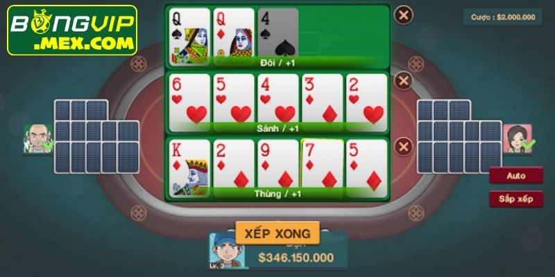 Mậu binh Bongvip nổi bật với luật công bằng và minh bạch